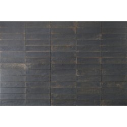 Πλακάκι Rondine 6x25 cm Noho Black P5-BNB-625 Μαύρο 